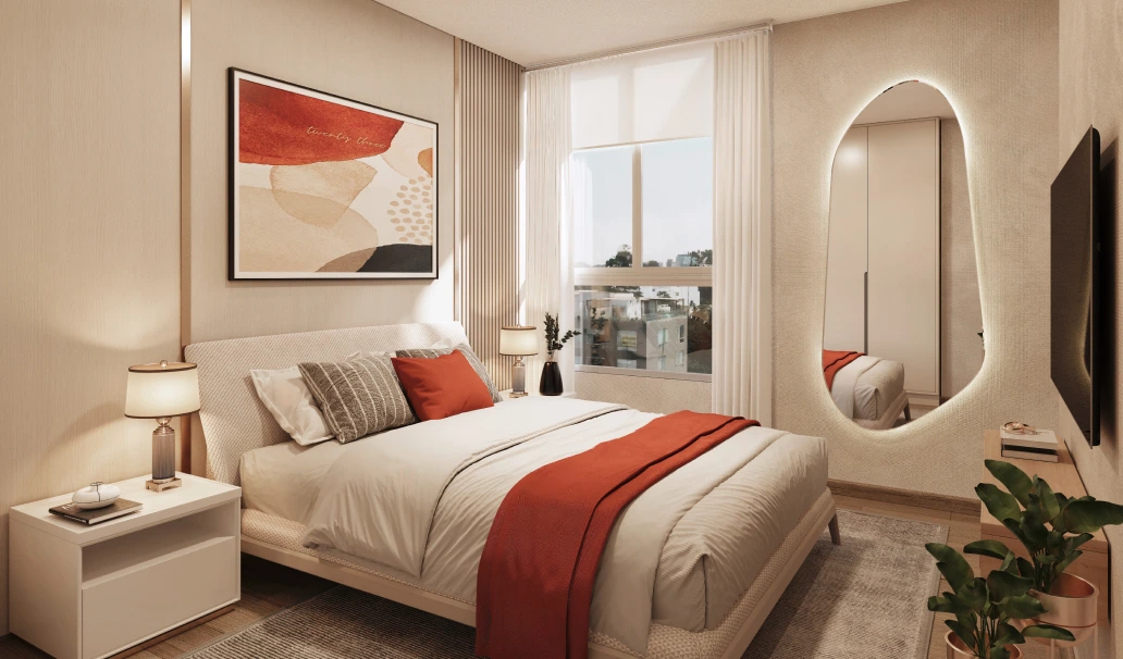 dormitorio principal gran jardin ticino 2 los portales departamentos