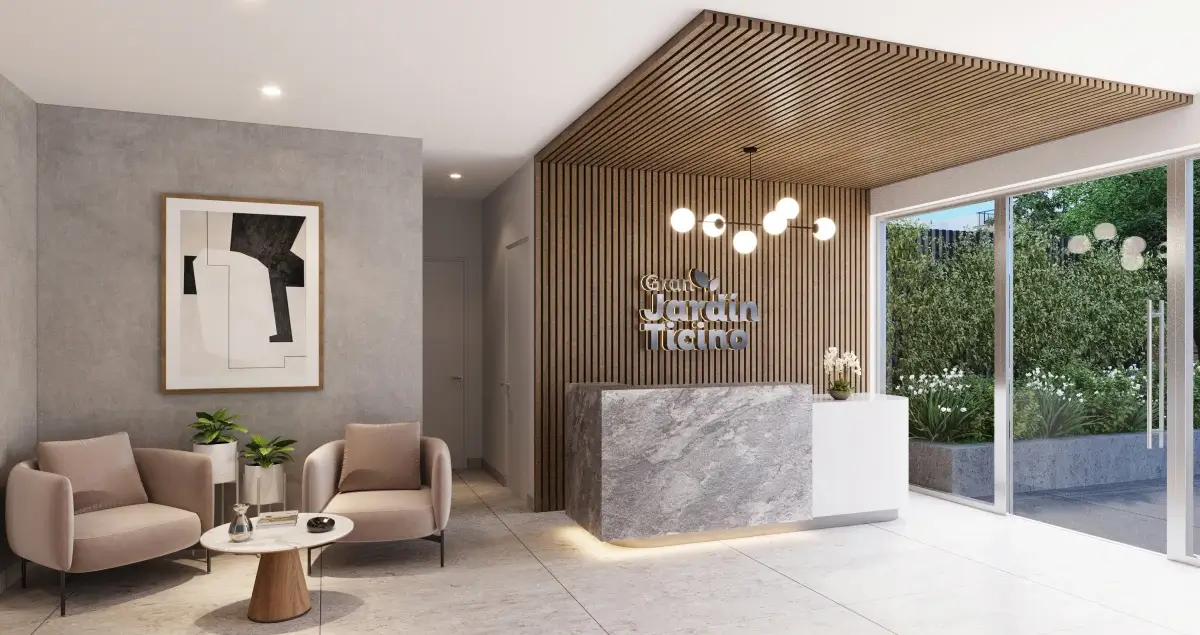 lobby 1 Gran parque norte Los portales depas