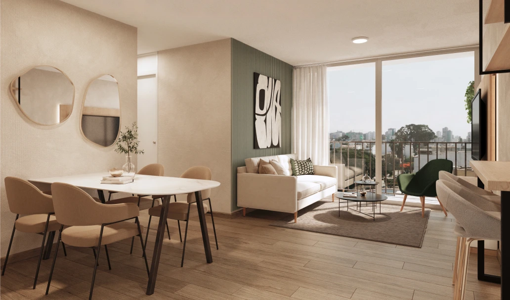 sala comedor gran jardin ticino 2 los portales departamentos