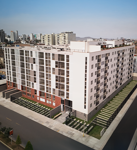 Fachada-Gran-plaza-loreto-Los-Portales-Departamentos