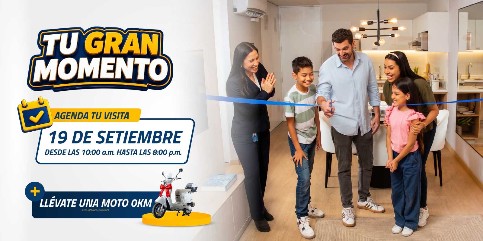 Pop up promocional Los portales Depas